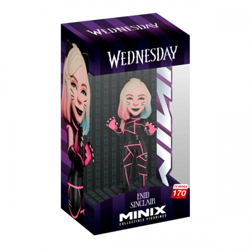 Minix Fig: TV Wednesday Enid Cat Suit 12cm