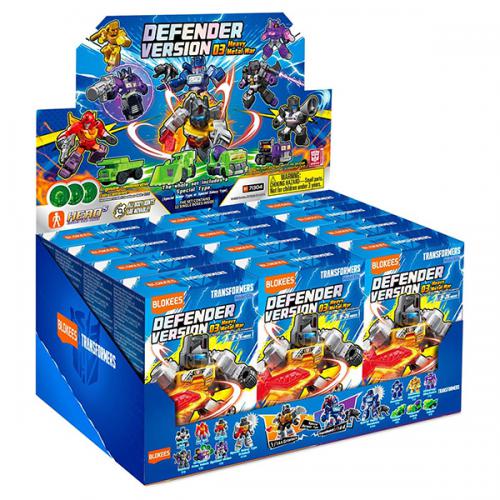 Blokees Blind Box 12pz Transformers Defender vrs 03
