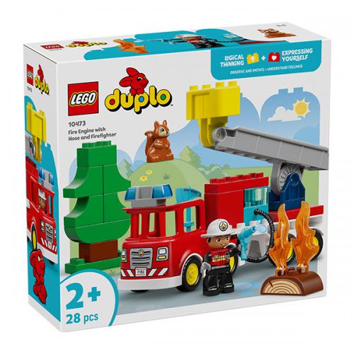 10473 LEGO Duplo Autopompa con Manichetta e Pompiere