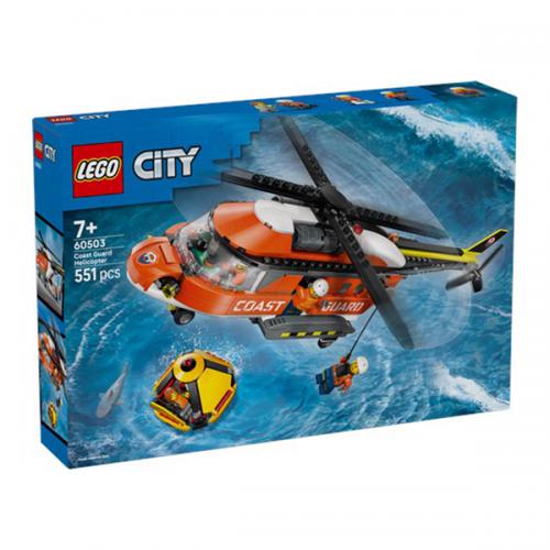 60503 LEGO City Veicoli Elicottero della Guardia Costiera