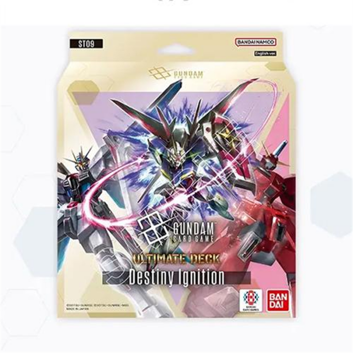 Gundam Card Game Ultimate Deck 01 ST-09 ENG