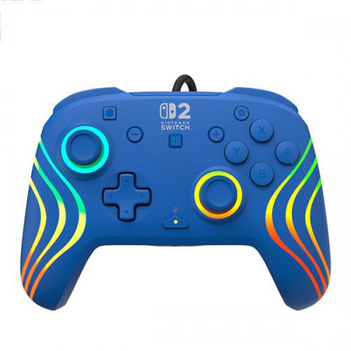 Pro Controller Afterglow Wave Wired Blue