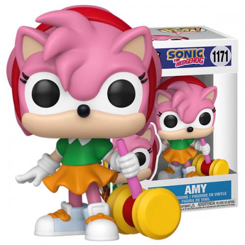 Funko POP! Sonic The Hedgehog: Amy w/Hammer (1171)