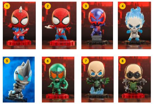 Yume (8pz) Blind Box Marvel Spider-Man Cosbi Fig