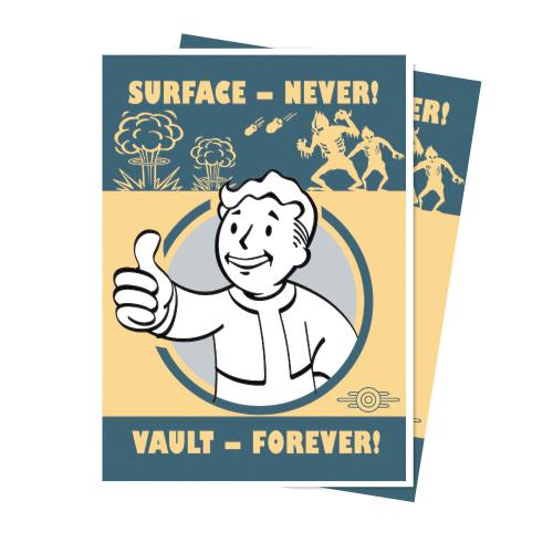 Fallout 105 Apex Deck Sleeves Surface Vault Ultra Pro