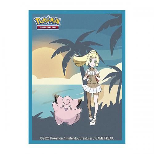 Pokemon 65 Deck Protector Sleeves Lillie & Clefairy U-PRO