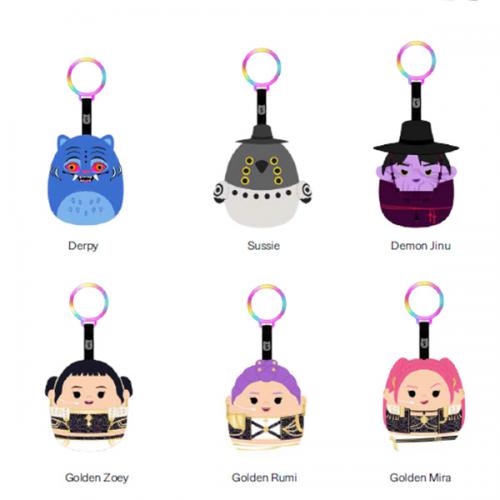 Kpop Demon Hunters 9pz Clip On Squishmallows 10cm Assortment