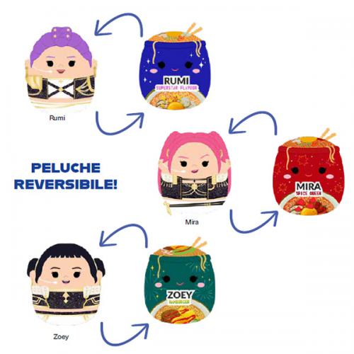 Kpop Demon Hunters 6pz Squishmallows Reverse 20cm Assortment