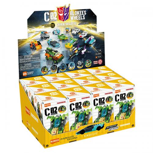 Blokees Blind Box 12pz Wheels Transformers Auto Prime C02