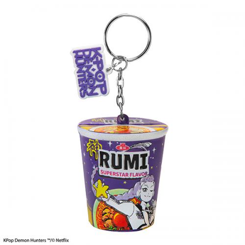 Kpop Demon Hunters Rumi Superstar Noodles Squishy Keychain