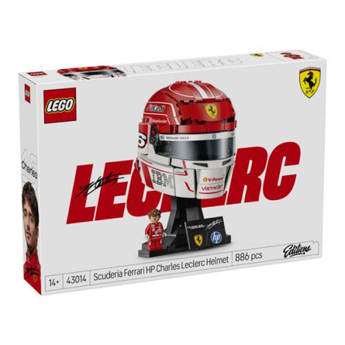 43014 LEGO Editions Casco Charles Leclerc Ferrari HP