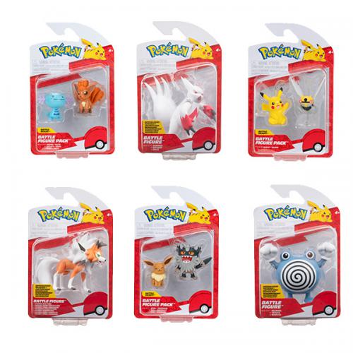 Pokemon (6pz) Battle Figures Pack S6