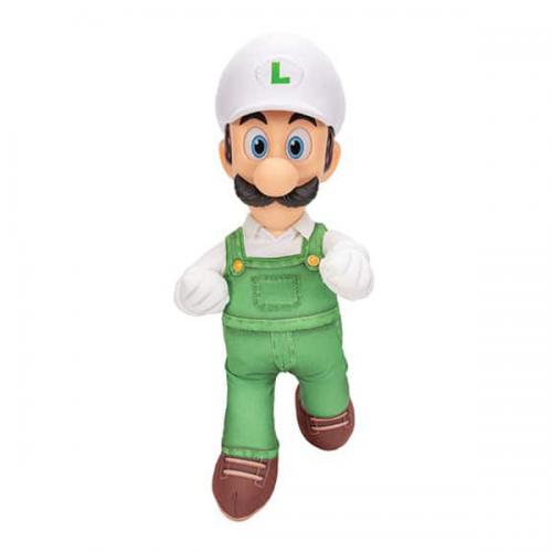 Super Mario Galaxy Movie Peluche Jumbo Luigi 35cm