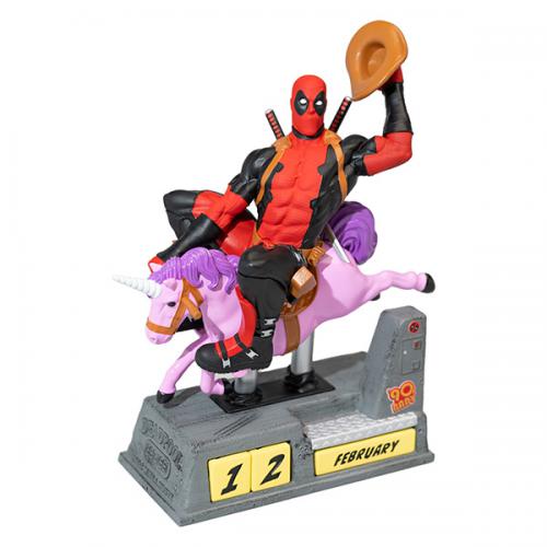Marvel Calendario Perpetuo 3D: Deadpool