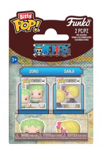 Funko Bitty POP! One Piece: Zoro & Sanji 2PK