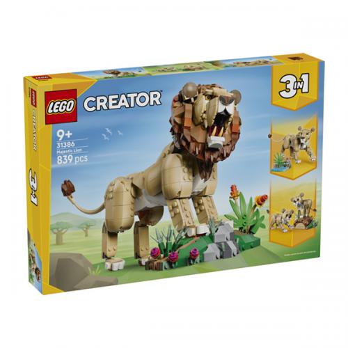31386 LEGO Creator Animali selvatici Leone Maestoso