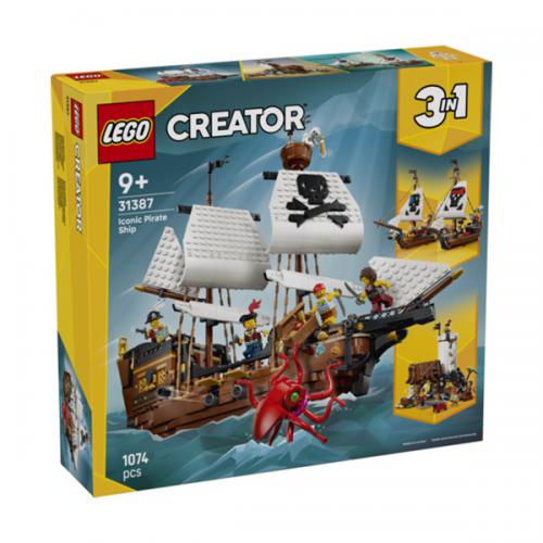 31387 LEGO Creator Iconica Nave da Pirata