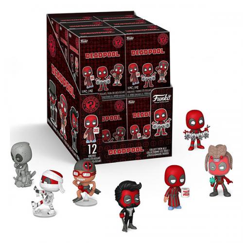 Display (12pz) Funko Marvel Deadpool S5 Mystery Mini 5cm