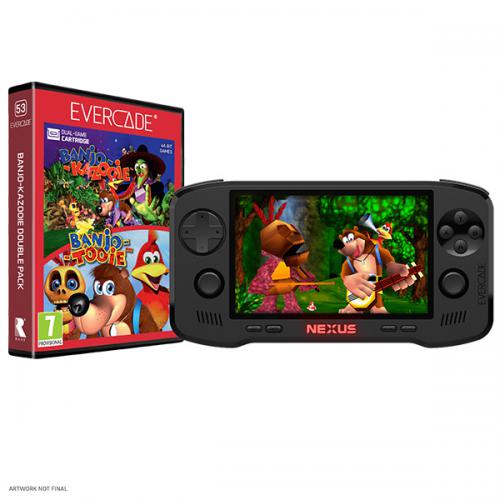 Console Blaze Evercade Nexus Banjo-Kazoiie Double Pack