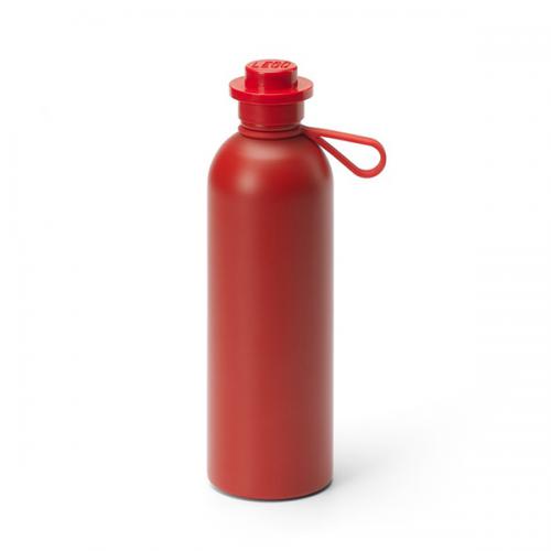 LEGO Steel Bottle Red: Transparent Red 041
