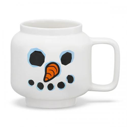 LEGO Iconic Mug Small Snowman 250ml: White 001