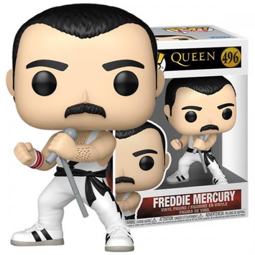 Funko POP! Queen: Freddie Mercury (White Singlet) 496