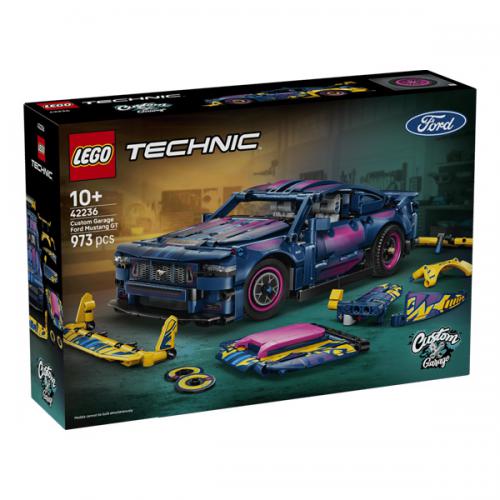 42236 LEGO Technic Custom Garage Ford Mustang GT Car