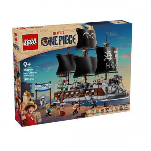 75646 LEGO One Piece La Nave da Guerra di Garp