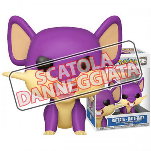 D3 Funko POP! Pokemon: Rattata (595)