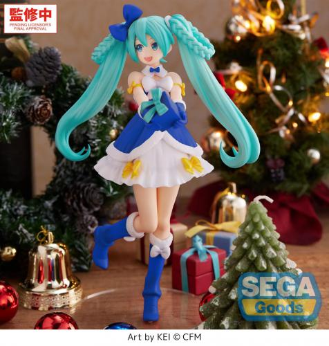 Hatsune Miku High  Premium Sapphire Christmas