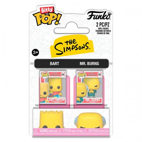 Funko Bitty POP! Simpsons: Bart & Mr Burns 2PK