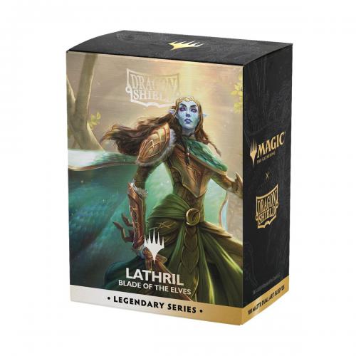 100 Buste ST Matte Dual Sleeves Blade Elves Dragon Shield