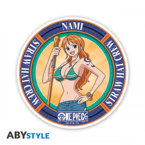 One Piece Sottobicchiere Ceramica: Nami 10cm