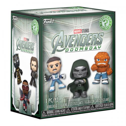 Avengers Doomsday 12pz Mystery Mini Blind Box Display 8cm
