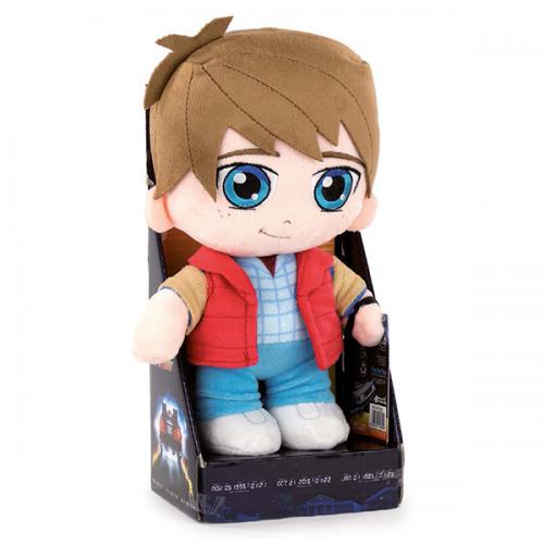 Back to the Future Peluche T3 Marty McFly Display 28cm