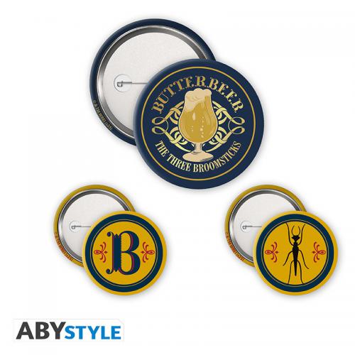 Harry Potter Pin Spilla Badge Pack: Butterbeer 3cm