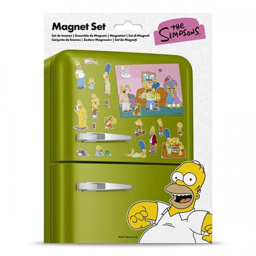 The Simpsons Set di Calamite Fustellate: Famiglia