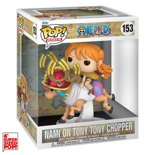 Funko POP! One Piece: Nami on Tony Tony Chopper 153 DLX
