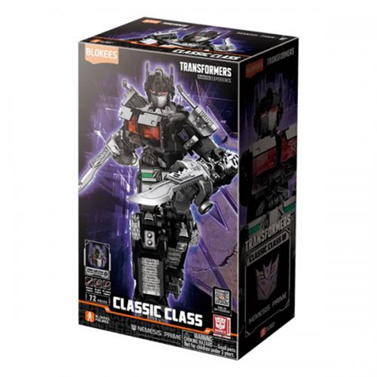 Blokees Transformers Nemesis Prime Classic Class 08