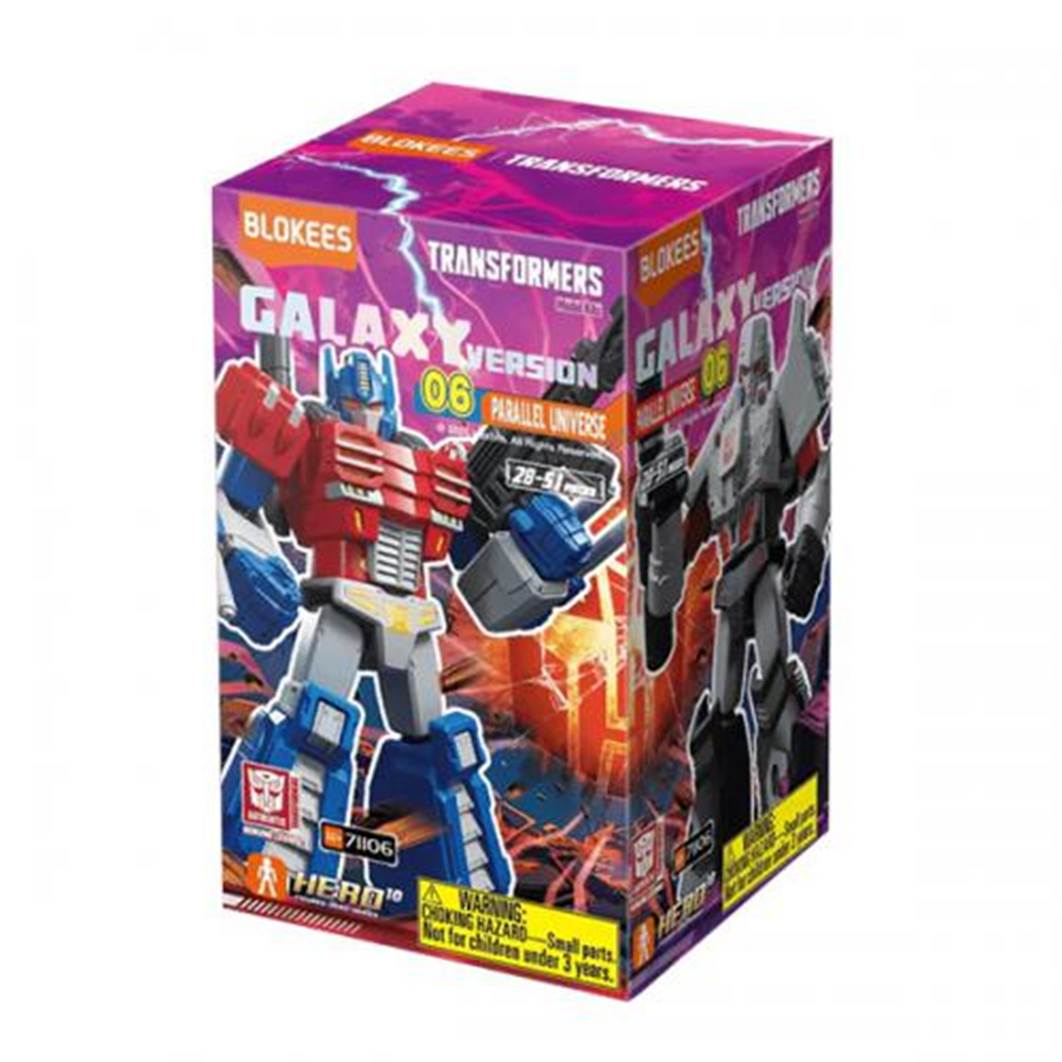 Blokees Blind Box 9pz Transformers Galaxy vrs 06