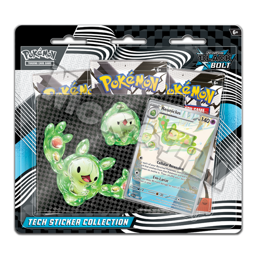 Pokemon: Collezione ADESIVI - Black Bolt - Reuniclus (ENG🇬🇧)