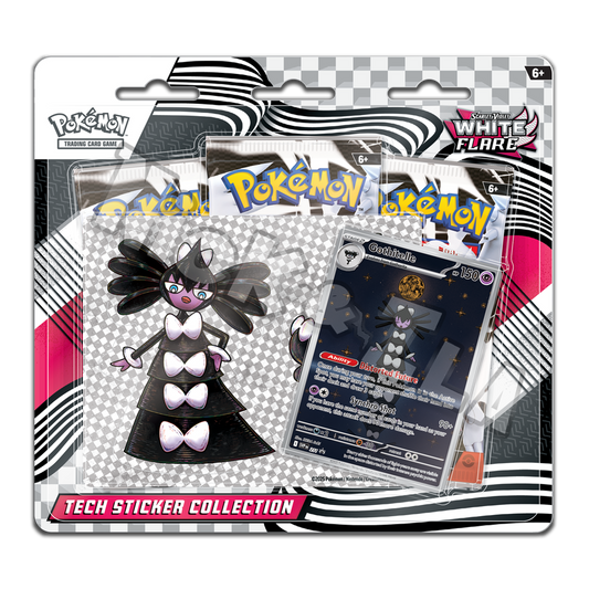 Pokemon: Collezione ADESIVI - White Flare  Gothitelle (ENG 🇬🇧)
