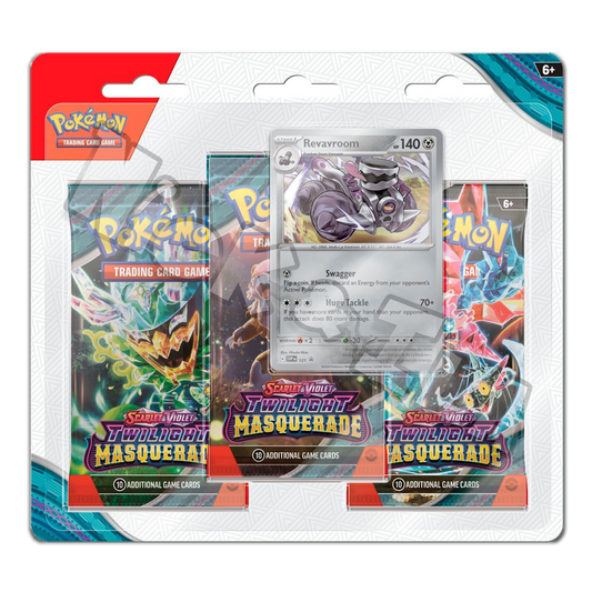 Pokemon: Blister 3 buste - Revavroom (ITA🇮🇹)