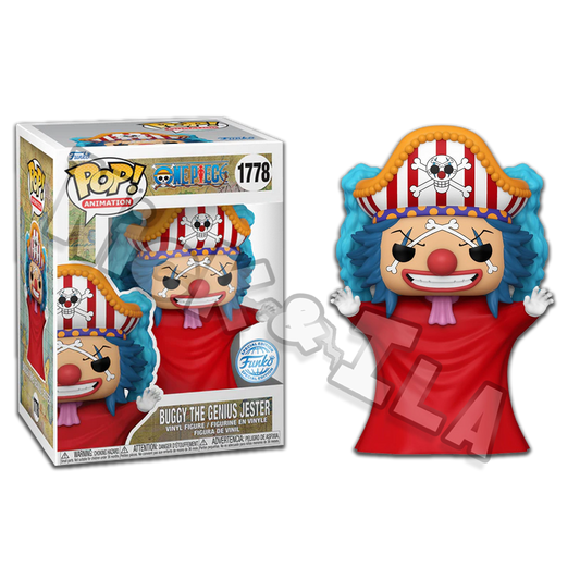 Funko POP! One Piece: Buggy il clown (Post Time-Skip) EXM 🤡