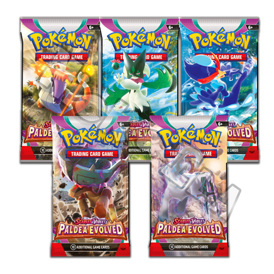 Bustina Singola - Artwork EVOLUZIONI A PALDEA (ITA🇮🇹)