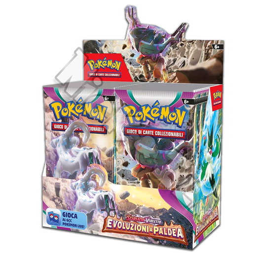 Pokemon: Box 36 Bustine - EVOLUZIONI A PALDEA + teca (ITA🇮🇹)