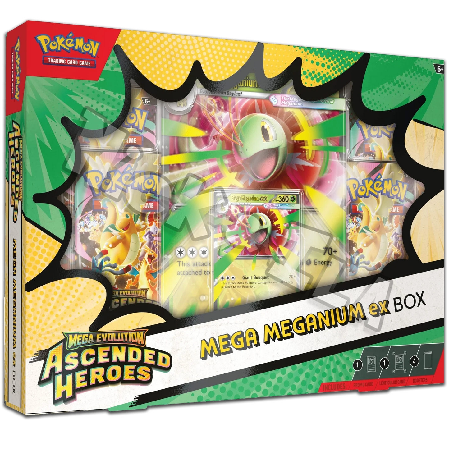 Pokemon: Collezione Ascesa Eroica - MEGA MEGANIUM EX (ITA🇮🇹)