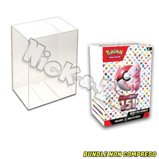 Case protettivo trasparente in PVC per BUNDLE 6 BUSTE e LOTTA STRATEGICA