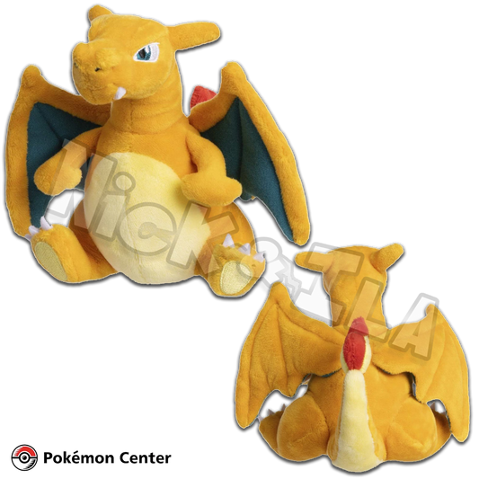 Pokémon Center: CHARIZARD 🔥 - Sitting Cuties peluche