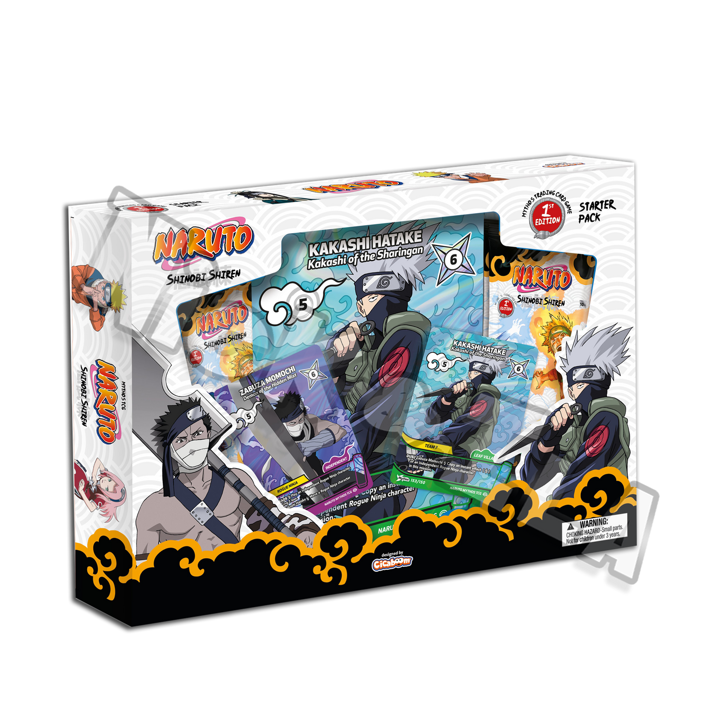 Naruto Mythos TCG: Collezione special pack Shinobi Shiren - KAKASHI VS ZABUZA  (ENG)